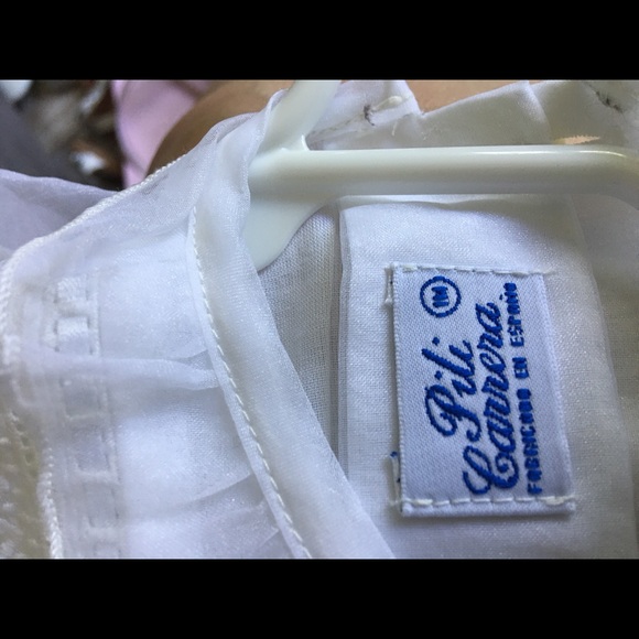 Christening Gown and matching Bonnet - Picture 2 of 7